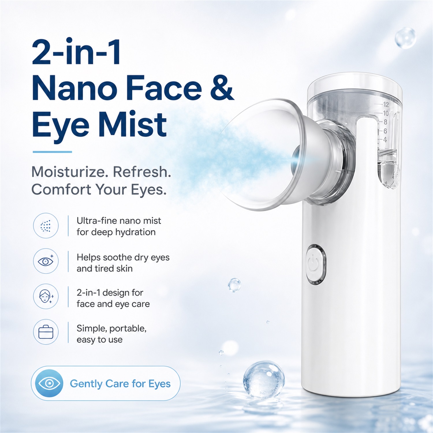Face Steamer - Nano Spray – urządzenie do masażu