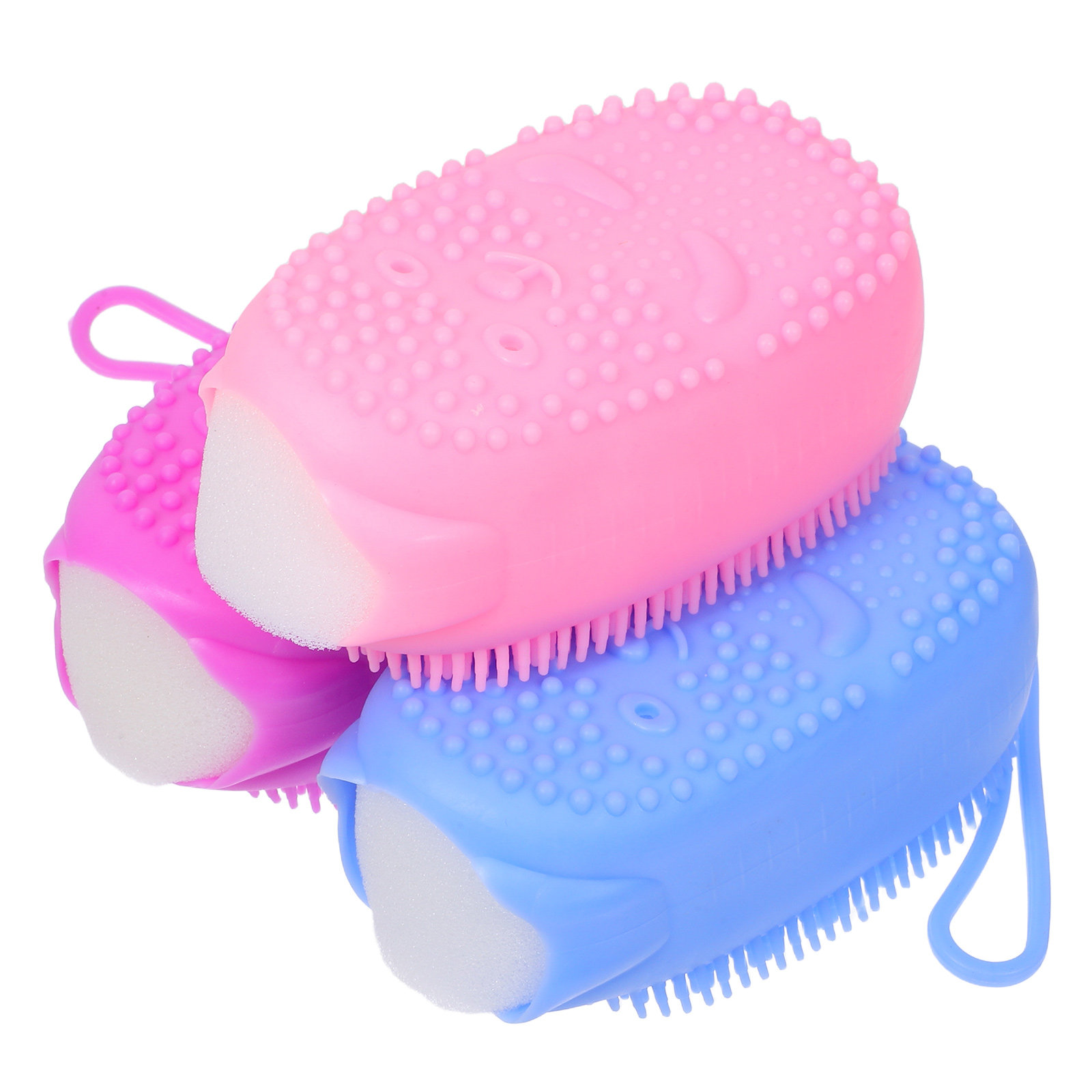 Body Brush - 3 sztuki gąbki do masażu i