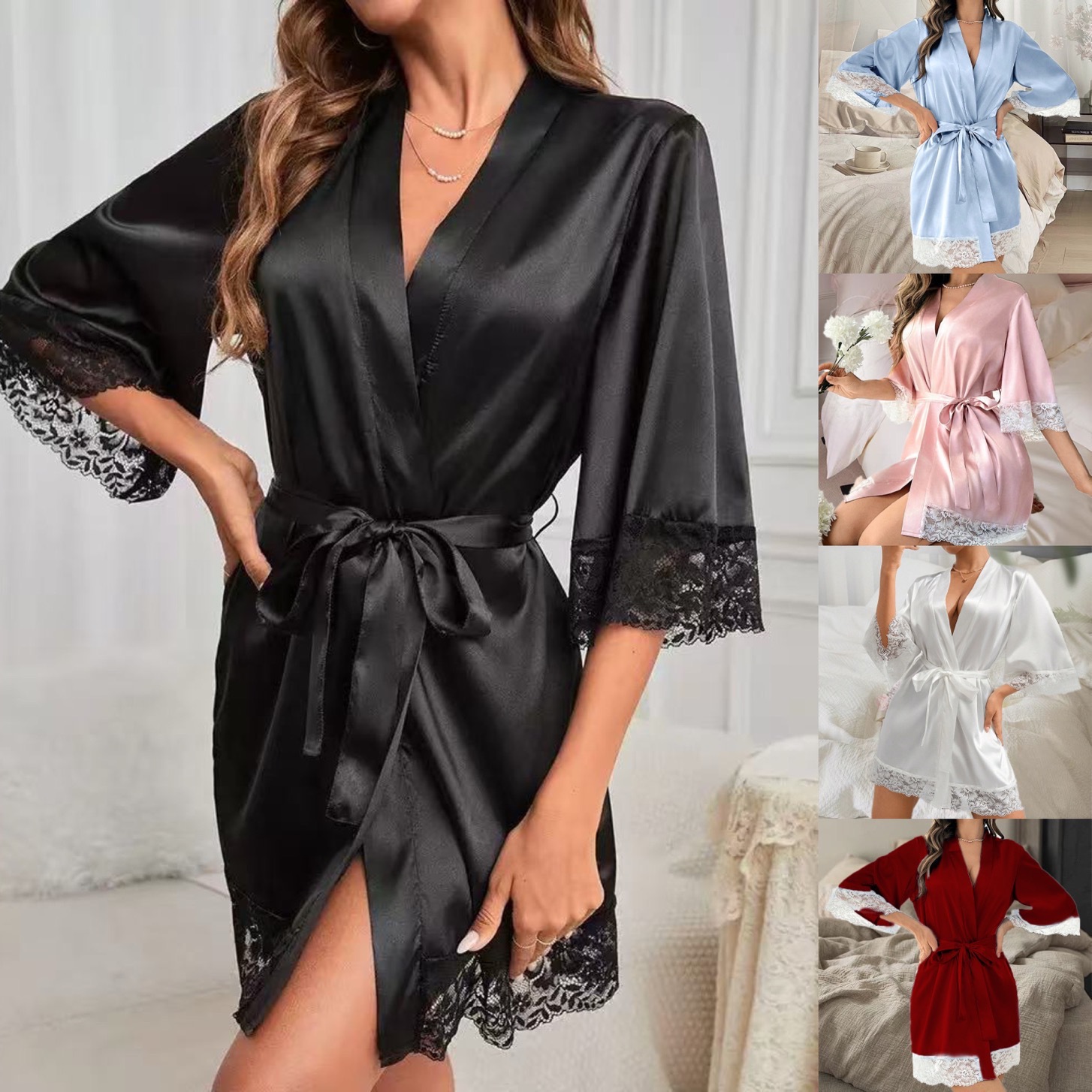 Bathrobe - Europejskie i amerykańskie szlafroki dla panny
