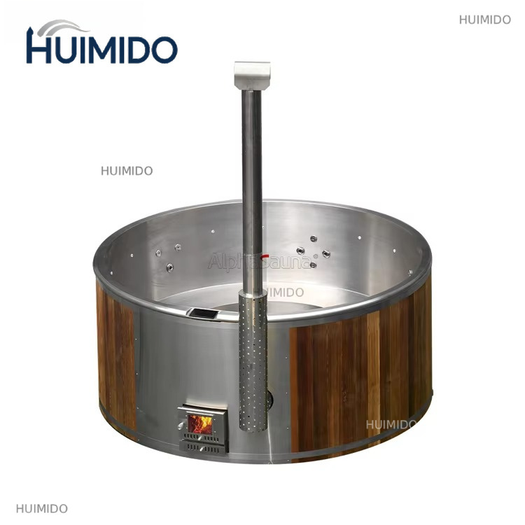 Hot Tub - Chiński styl przemysłowego designu, zewnętrzna sauna