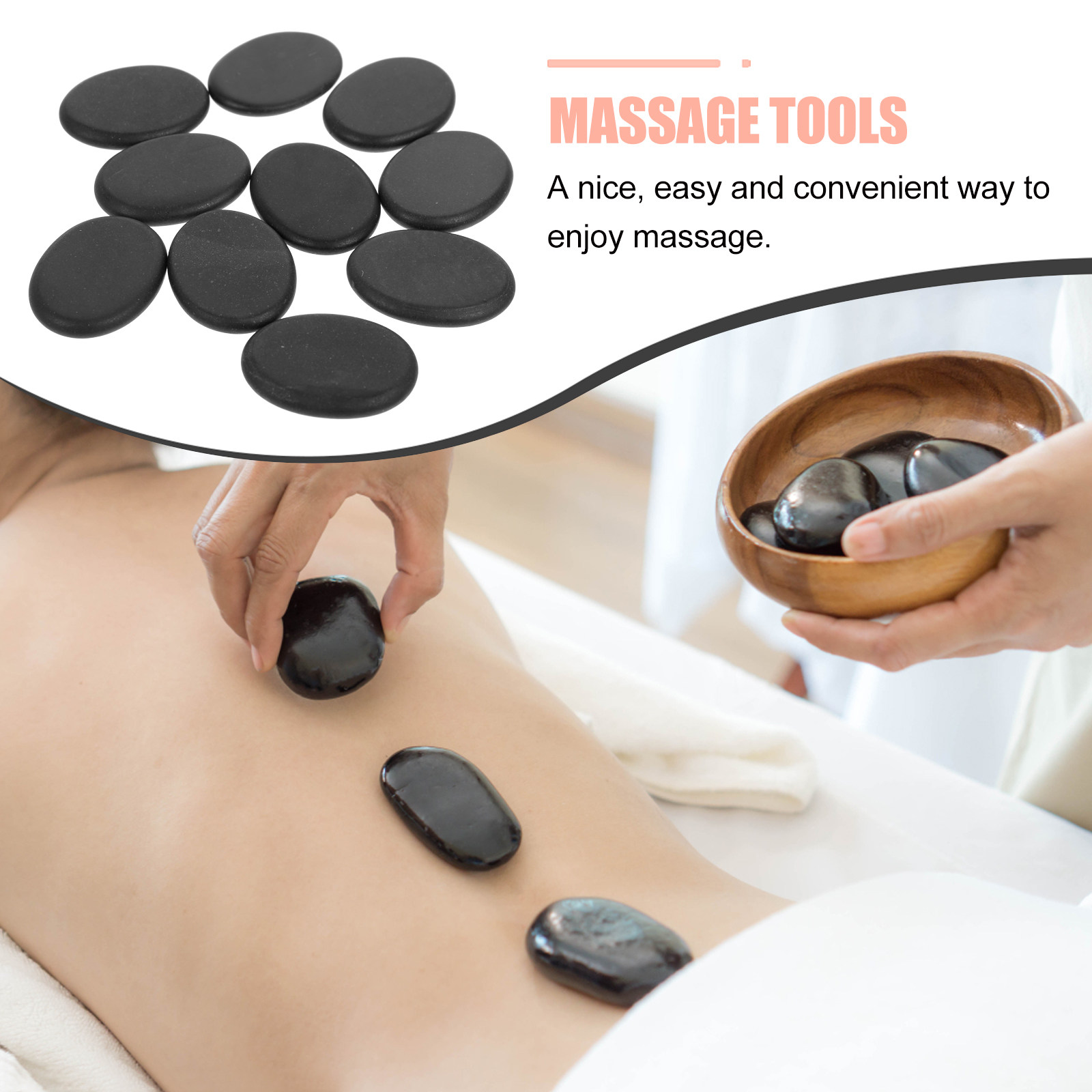 10 szt. Wulkaniczne kamienie t – Foot Spa recenzja i cena