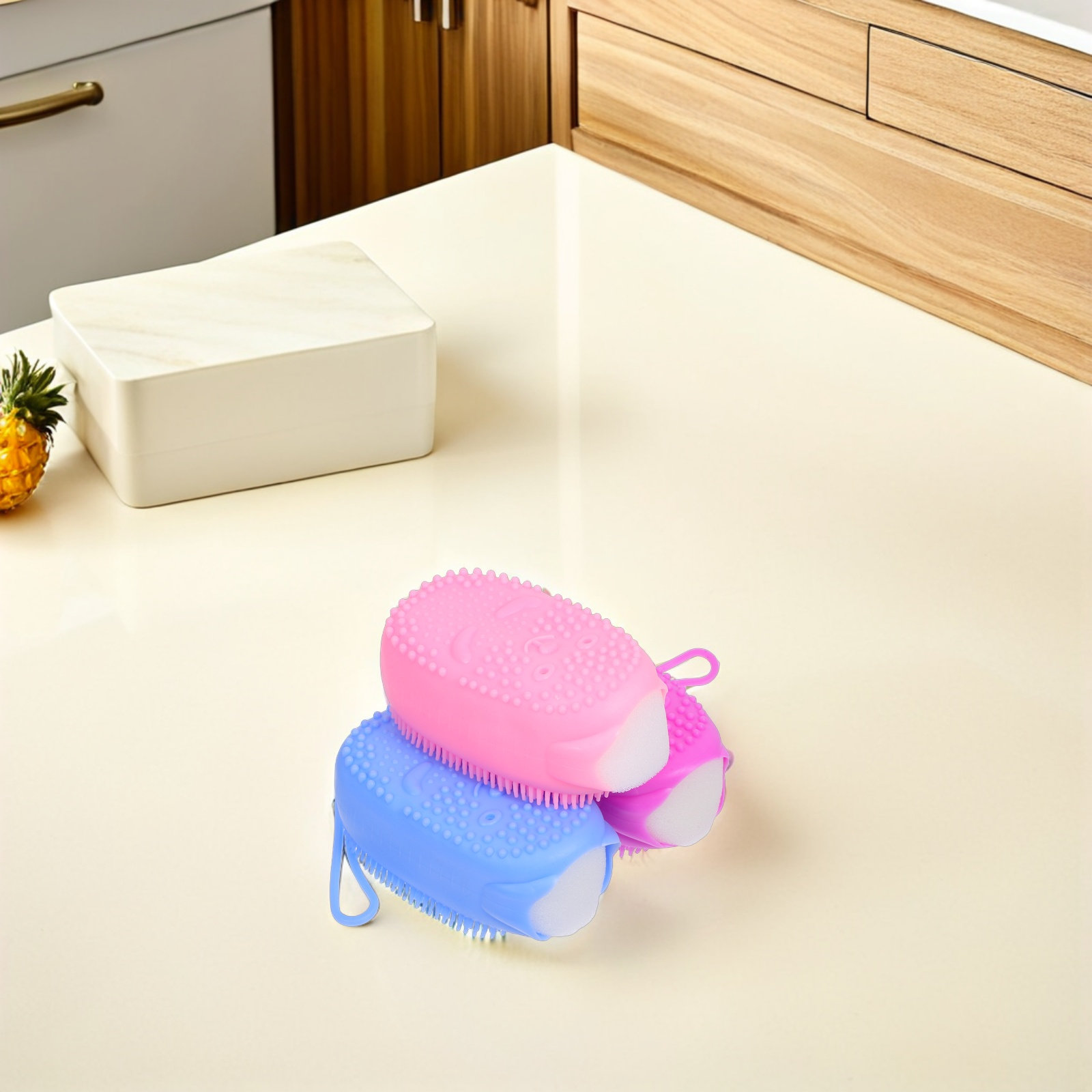 3 sztuki silikonowych gąbek do – Body Brush recenzja i cena