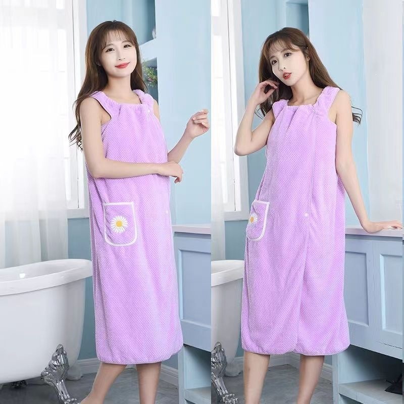 Bardzo długi różowy ręcznik ką – Spa Towel recenzja i cena