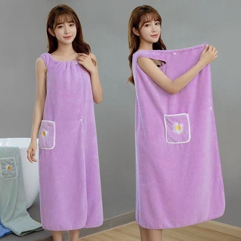 Bardzo długi różowy ręcznik ką – Spa Towel recenzja i cena