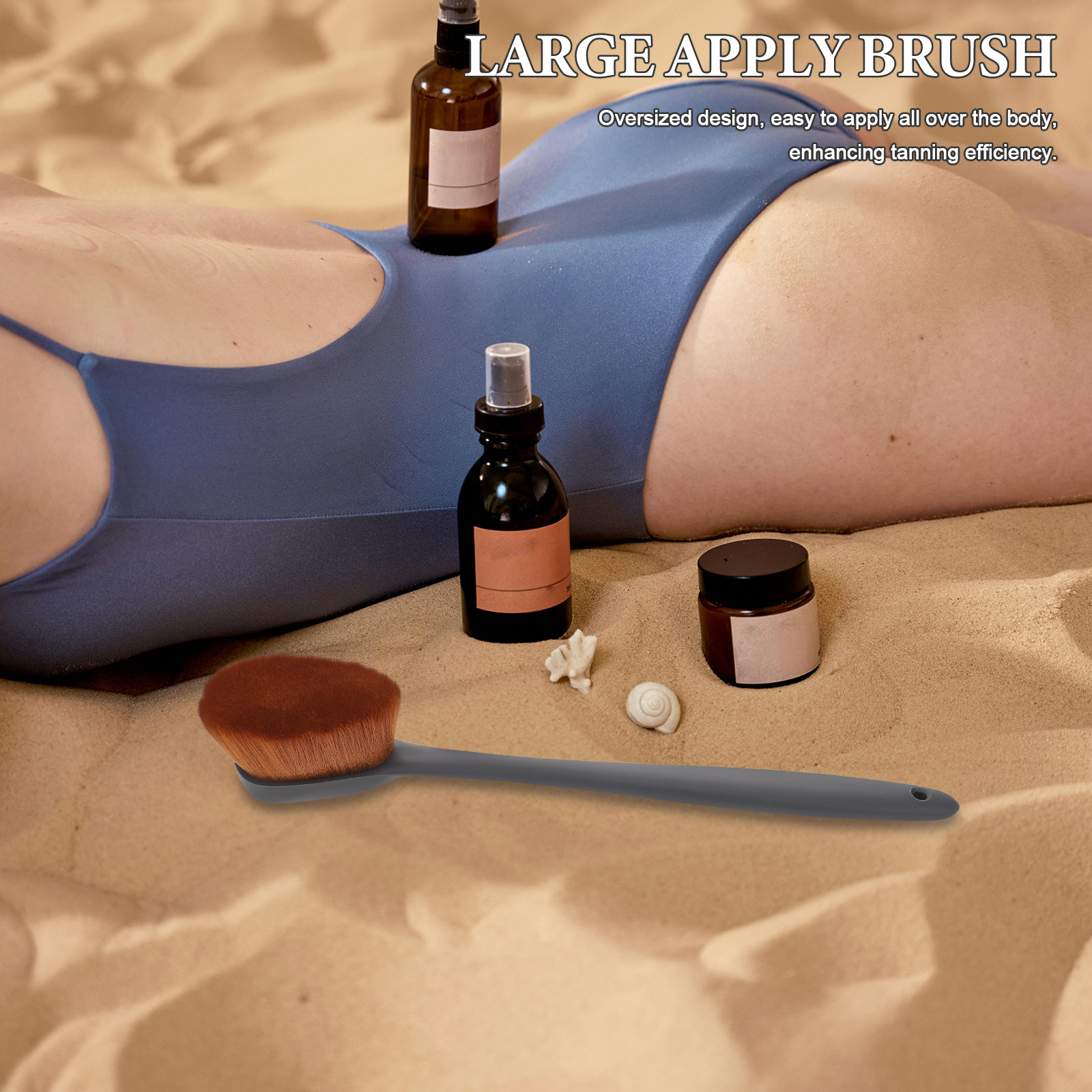 Duża szczotka do samoopalania, – Body Brush recenzja i cena