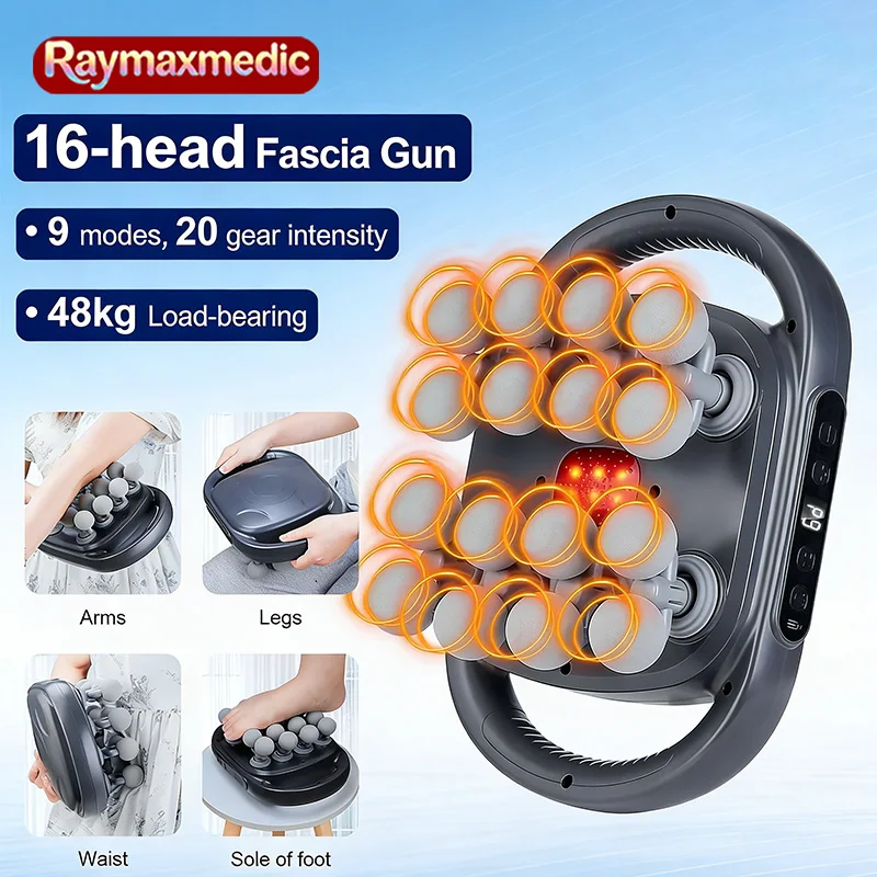 Masażer do ciała z 16 głowicam – Massage Gun recenzja i cena